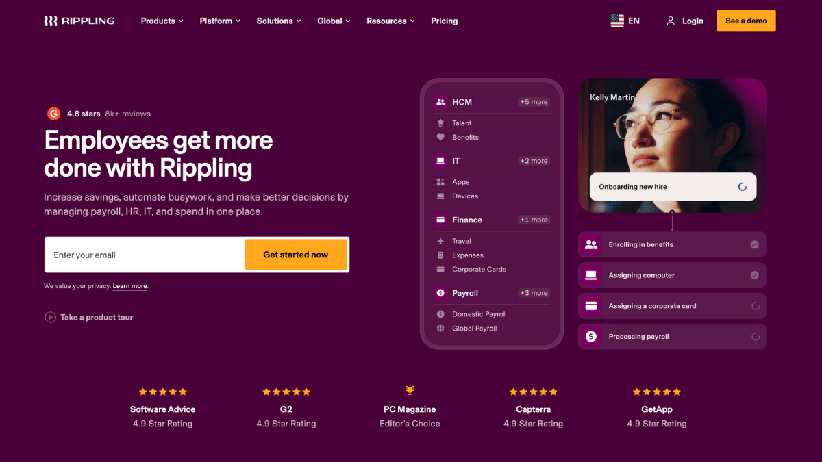 rippling homepage website