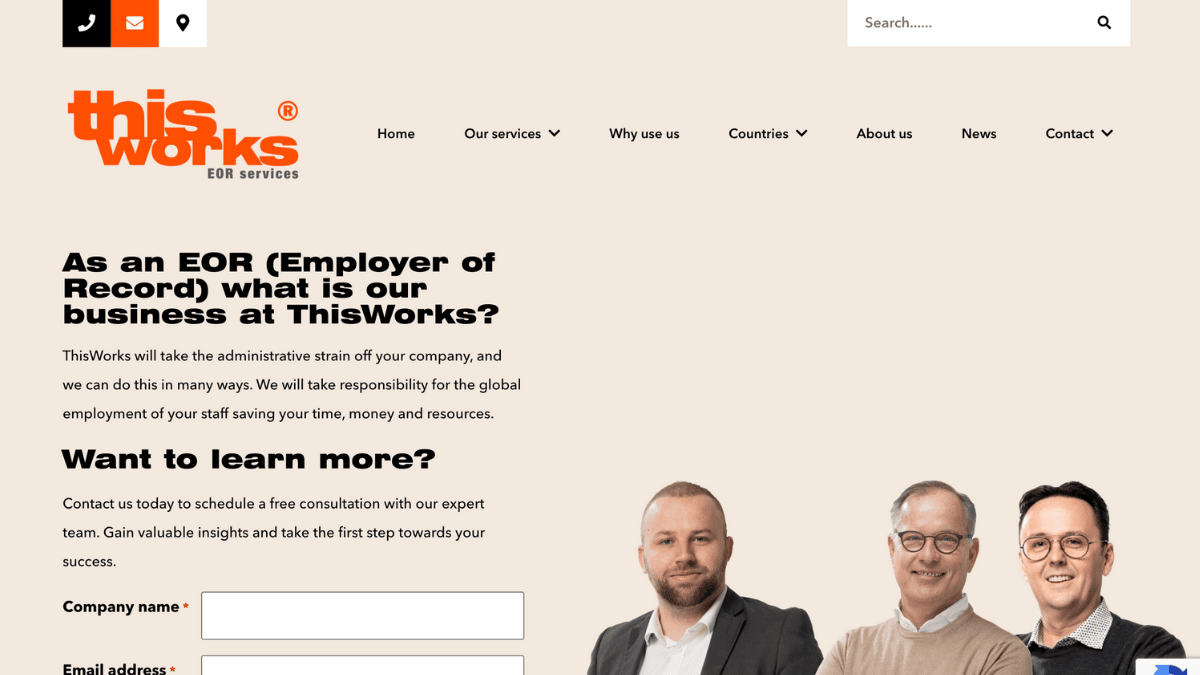 thisworks eor design homepage