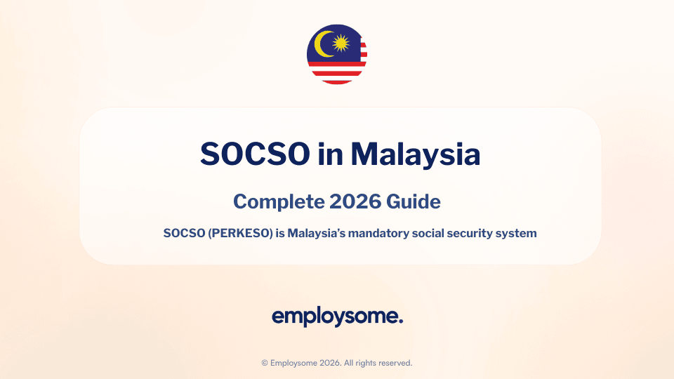 SOCSO Malaysia 2026: Rates & Employer Obligations