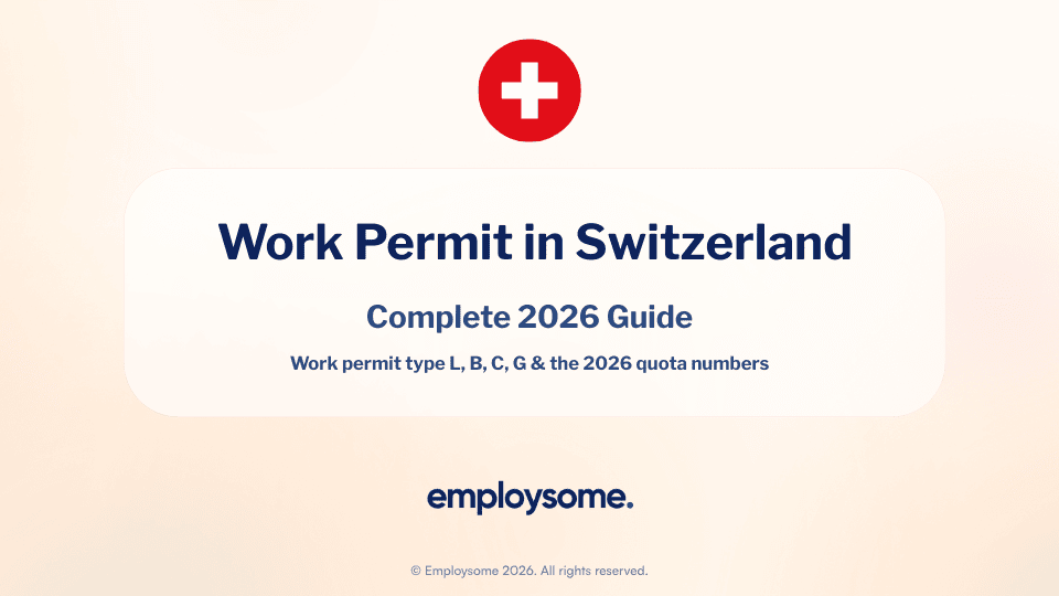 Work Permits in Switzerland 2026: Permit Types & Quota System
