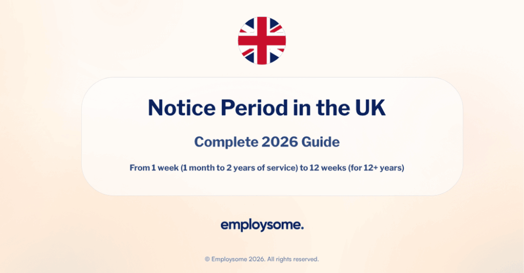 notice period UK united kingdom guide 2026