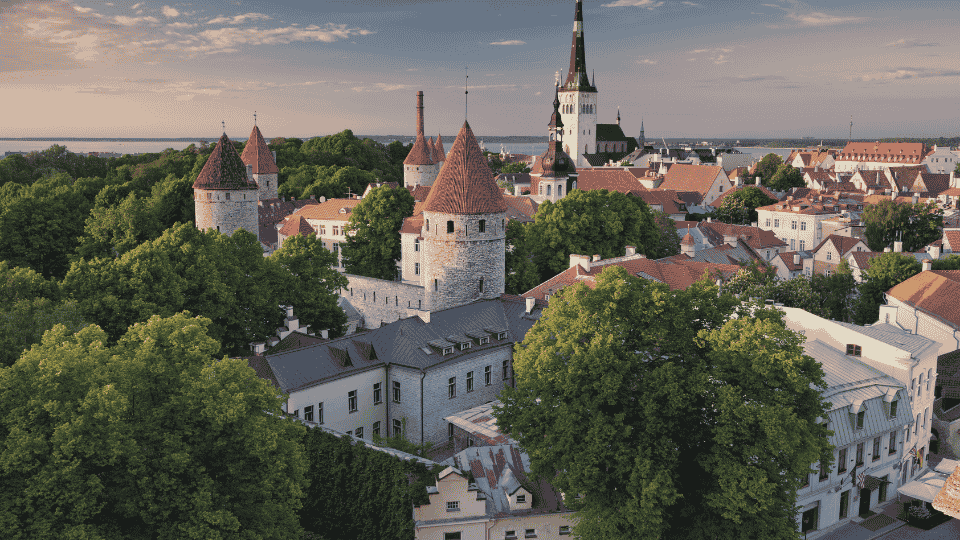 tallin picture skyline