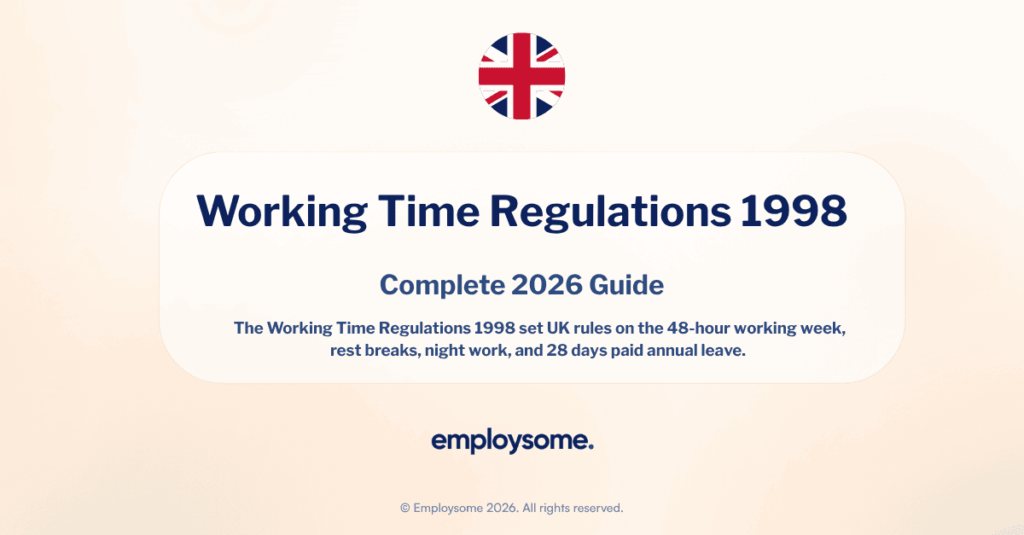 Working Time Regulations 1998: Rules & Changes Since Brexit