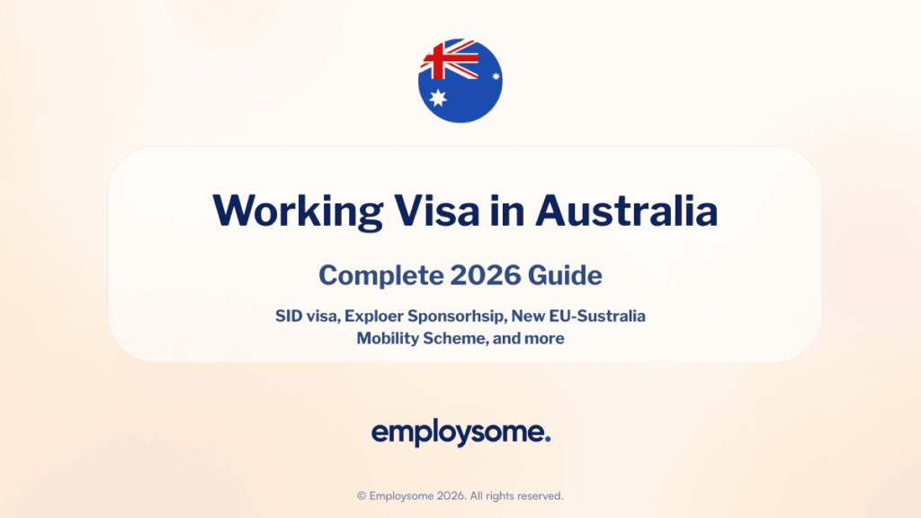 working visa australia guide