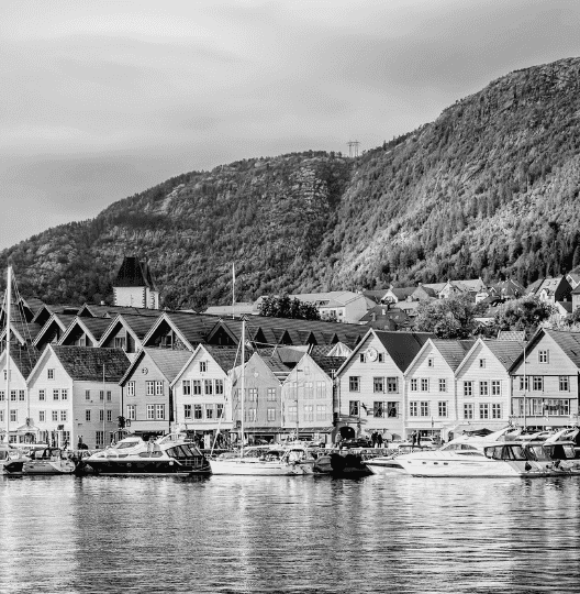 norway picture of landscape and houses