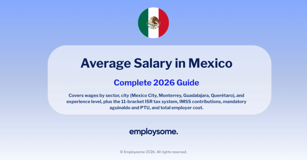 Average Salary in Mexico 2026: Complete Employer Guide