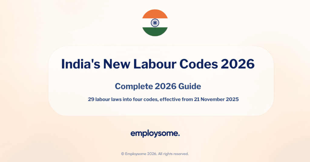 new labor code india guide 2026