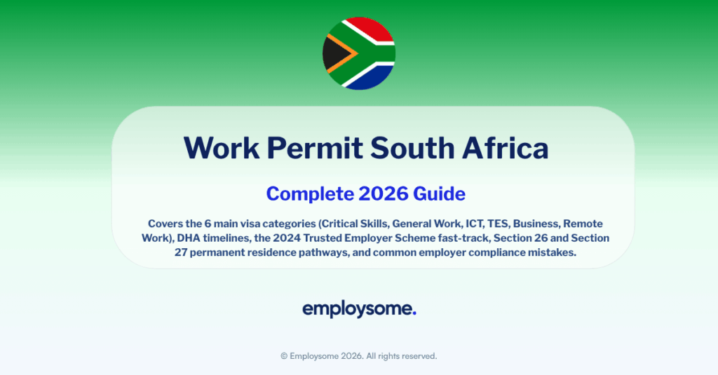 Work Permit South Africa: The Complete Employer Guide (2026)